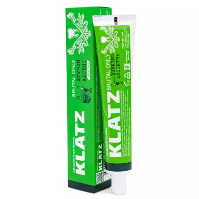 Купить klatz (клатц) зубная паста для мужчин жгучий абсент, 75мл в Нижнем Новгороде