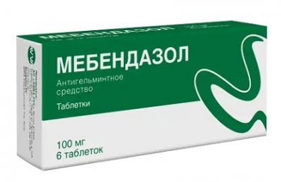 Купить мебендазол, таблетки 100мг, 6 шт в Нижнем Новгороде
