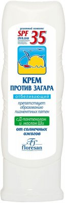 Купить флоресан (floresan) крем против загара отбеливающий, 125мл spf-35 в Нижнем Новгороде