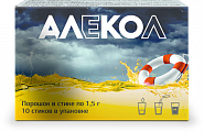 Купить алекол порошок, стик 1,5г, 10 шт бад в Нижнем Новгороде