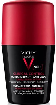 Vichy Clinical Control (Виши) дезодорант-антиперспирант для мужчин 96 ч 50 мл