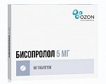 Купить бисопролол, таблетки, покрытые пленочной оболочкой 5мг, 50 шт в Нижнем Новгороде