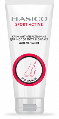 Купить hasico (хасико) спорт актив крем-антиперспирант для ног для женщин 75мл в Нижнем Новгороде