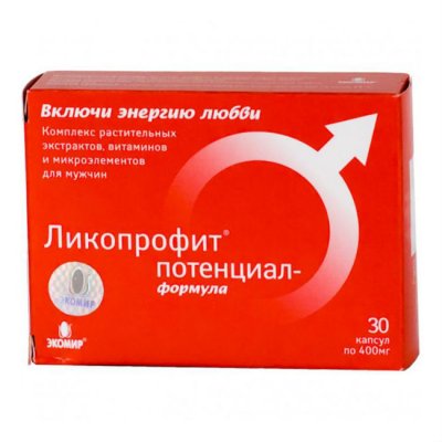 Купить ликопрофит потенциал-формула, капс №30_бад в Нижнем Новгороде