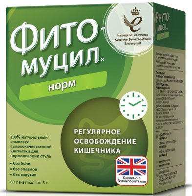 Купить фитомуцил норм порошок, пакетики 30 шт бад в Нижнем Новгороде