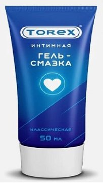 Торекс (Torex) гель-смазка интимная классическая, туба, 50мл