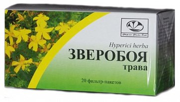 Зверобоя трава, фильтр-пакеты 1,5г, 20 шт