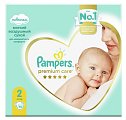 Купить pampers premium care (памперс) подгузники 2 мини 4-8кг, 102 шт в Нижнем Новгороде