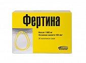 Купить фертина, инозит 1000 мг+фолиевая кислота 100 мкг, пакетики-саше 3г, 30 шт бад в Нижнем Новгороде