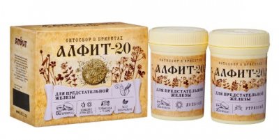 Купить алфит-20 для предстательной железы утренний дневной, брикеты 120 г бад в Нижнем Новгороде