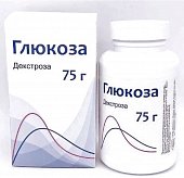 Купить глюкоза, порошок для приготовления раствора для приема внутрь, 75г в Нижнем Новгороде