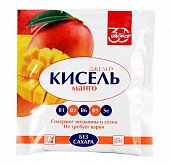 Купить кисель джели плюс, со вкусом манго, гранулы 25г бад в Нижнем Новгороде