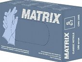 Купить перчатки matrix смотровые нитриловые нестерильные неопудренные текстурированные, размер s, 50 пар, голубые в Нижнем Новгороде
