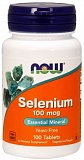 Now Foods (Нау Фудс) Селениум 100мкг, таблетки 100 шт БАД