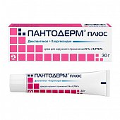 Купить пантодерм плюс, крем для наружного применения 5%+0,776%, 30г в Нижнем Новгороде