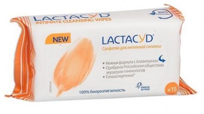 Купить lactacyd (лактацид) салфетки влажные для интимной гигиены 15шт в Нижнем Новгороде