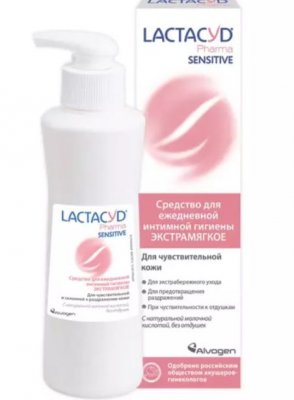 Купить lactacyd pharma (лактацид фарма) средство интимной гигены для чувствительной кожи сенситив 250 мл в Нижнем Новгороде