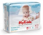 Купить mykiddo premium (майкиддо) подгузники-трусики для детей 9-14кг, 36 шт размер l в Нижнем Новгороде