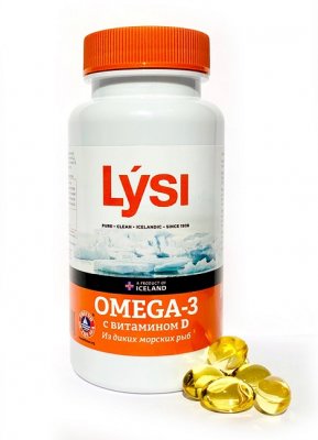 Купить lysi (лиси) омега-3+витамин д, капсулы 120 шт бад в Нижнем Новгороде