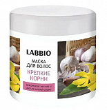 Labbio (Лаббио) маска для волос крепкие корни испанский чеснок и масло иланг-иланга, 500мл