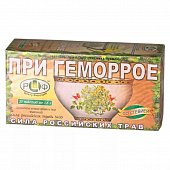 Купить фиточай сила российских трав №33 при геморрое, фильтр-пакеты 1,5г, 20 шт бад в Нижнем Новгороде