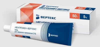 Купить ибупрофен-вертекс, гель для наружного применения 5%, 50г в Нижнем Новгороде