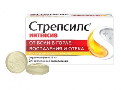 Купить стрепсилс интенсив, таблетки для рассасывания, медово-лимонные 8,75мг, 24 шт в Нижнем Новгороде