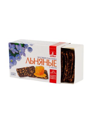 Купить льняные хрустящие пластинки биокор с медом 3,5г 30 шт бад в Нижнем Новгороде