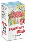 Купить брусниhealth - травяной сбор для здоровья мочеполовой системы фильтр-пакеты 1,5г 20шт. бад в Нижнем Новгороде