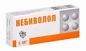 Купить небиволол, таблетки 5мг, 30 шт в Нижнем Новгороде