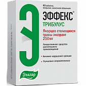 Купить эффекс трибулус, таблетки, покрытые пленочной оболочкой 250мг, 60 шт в Нижнем Новгороде