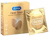 Купить durex (дюрекс) презервативы real feel 3шт в Нижнем Новгороде