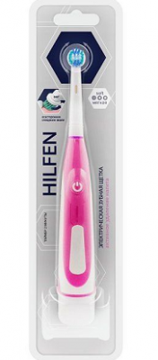 Купить хилфен (hilfen) электрическая зубная щетка детская розовая артикул r2021 в Нижнем Новгороде
