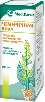 Купить чемеричная вода, раствор для наружного применения, флакон 100мл в Нижнем Новгороде