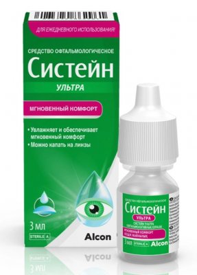 Купить систейн ультра, офтальмологическое средство, флакон-капельница 3мл в Нижнем Новгороде