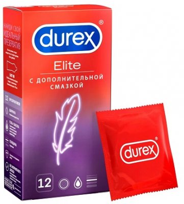 Купить durex (дюрекс) презервативы elite 12шт в Нижнем Новгороде