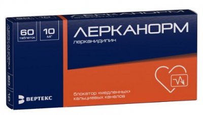 Купить лерканорм, таблетки, покрытые пленочной оболочкой 10мг, 60 шт в Нижнем Новгороде
