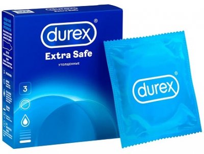 Купить durex (дюрекс) презервативы extra safe 3шт в Нижнем Новгороде