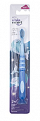 Купить smile expert (смайл эксперт) кидс зубная щетка для детей с присоской 2450 с 2 лет, мягкая, цвет голубой в Нижнем Новгороде