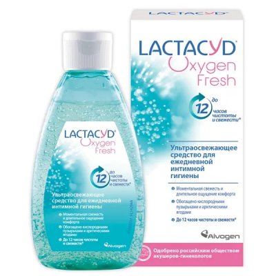 Купить lactacyd (лактацид) средство для интимной гигиены oxygen fresh 200 мл в Нижнем Новгороде