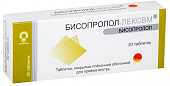 Купить бисопролол-лексвм, таблетки, покрытые пленочной оболочкой 10мг, 30 шт в Нижнем Новгороде