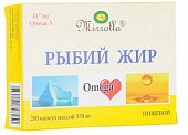 Купить рыбий жир мирролла пищевой капсулы массой 370 мг 200 шт. бад в Нижнем Новгороде
